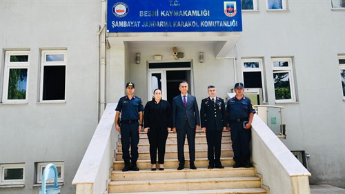 Sayın Valimiz Şambayat Jandarma Karakolumuzu Ziyaret Etti
